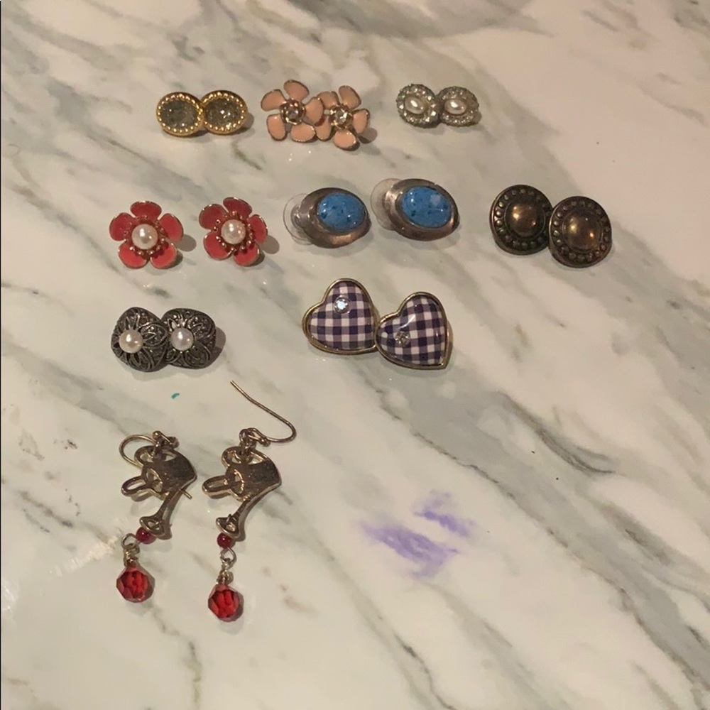 Earring bundle! Studs and dangle pairs